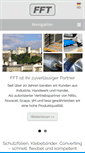 Mobile Screenshot of fft-tapesolutions.at